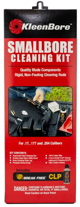 In Demand - KleenBore Classic Small Bore Kit K17 .17 Cal Rifle Bronze Nylon