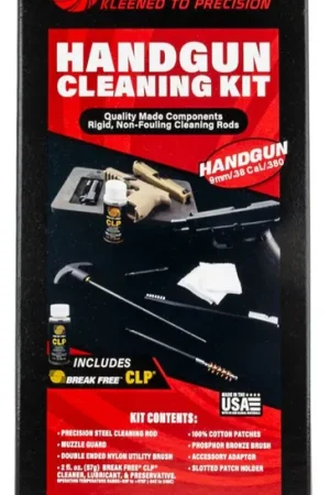 Secure Payment - KleenBore Classic Cleaning Kit 9mm/.38/.357 Handgun