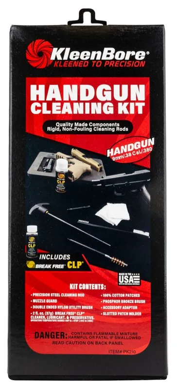 Secure Payment - KleenBore Classic Cleaning Kit 9mm/.38/.357 Handgun