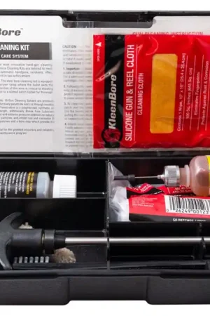 Shop Now | KleenBore Tactical/Police Handgun Cleaning Kit .44/.45 Cal
