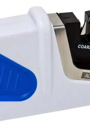 Now Available - AccuSharp 080C Fine Diamond Tungsten Pull-Through Carbine Sharpener Blue/White