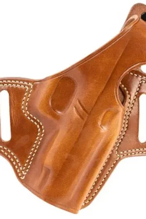 Discount | Galco Fletch High Ride Tan Leather Belt Fits Glock 48 Right Hand