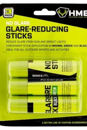 Price Drop | HME Face Paint No Glare Stick Black Brown Dark Green 3-Pack