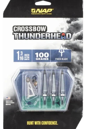 NAP Thunderhead 100 grain Fixed-Blade Broadheads | Latest