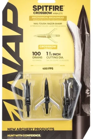 NAP Spitfire Crossbow 100 Grain Broadhead - Highly Rated