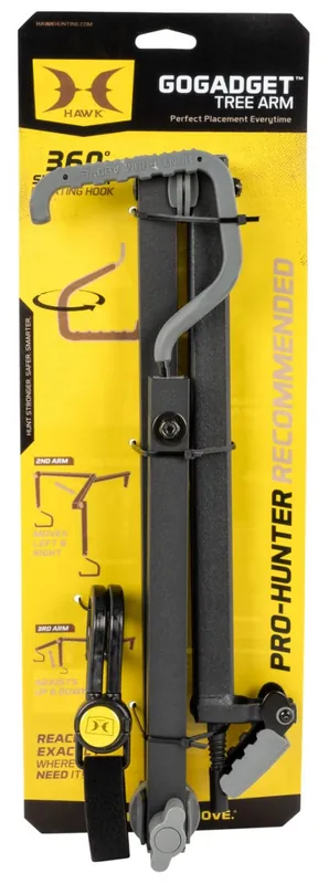 Hawk GoGadget Tree Arm Black | On Sale