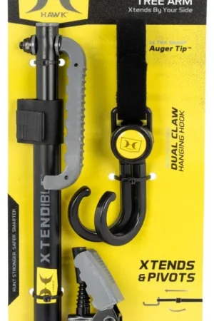 Same-Day Shipping - Hawk XTENDIBLE Tree Arm Black Aluminum