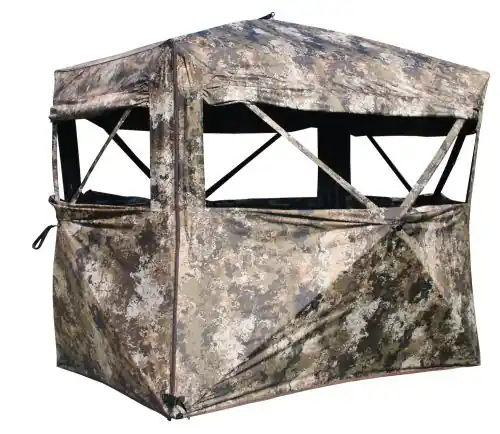 Muddy Garage Camo Hunting Blind 48in x 72in x 67in - In Demand