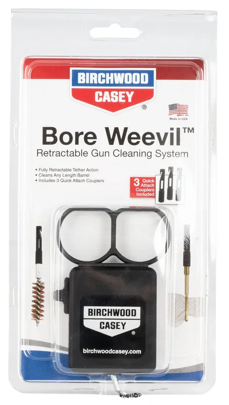 Shop Online | Birchwood Casey Bore Weevil Retractable Cleaning System 8-32 Multi-Caliber