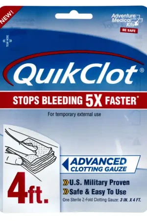 Adventure Medical Kits QuikClot Clotting Gauze 3" x 48" | Popular Choice