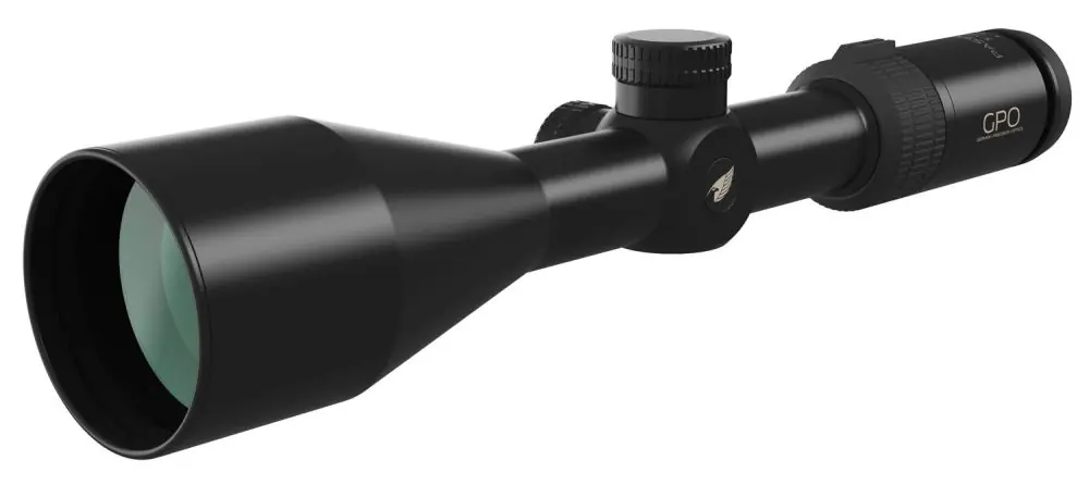 Low Stock - GPO Passion 4X 3-12x56mm Matte Black 30mm Tube G4 Reticle