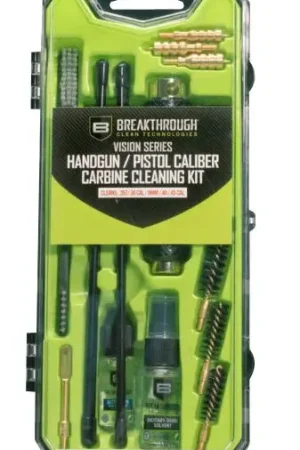Breakthrough Clean Vision Series Cleaning Kit 9mm-.45cal Pistol - Low Price