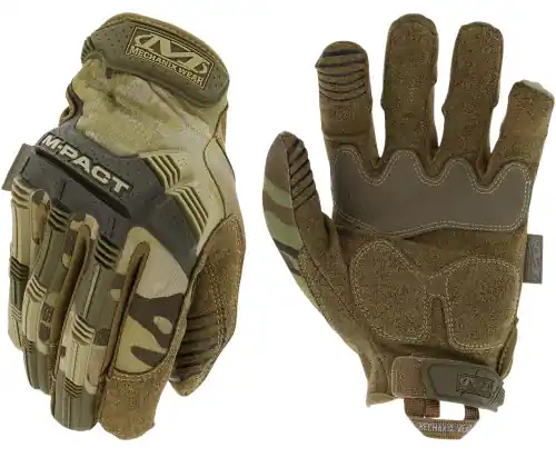 Mechanix Wear M-Pact Multi-Cam Synthetic Leather Impact Gloves - Ending Soon