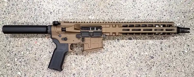 Best-Selling - Radian Weapons Model 1 9-Inch Braced .300 Blackout Flat Dark Earth Cerakote Pistol