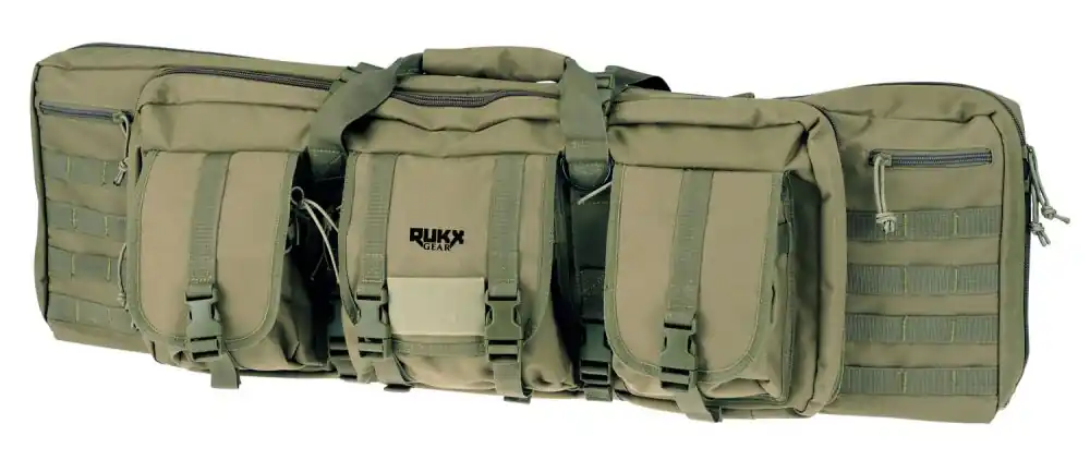 Great Deal - RUKX Gear Tactical Double Gun Case 36in Green