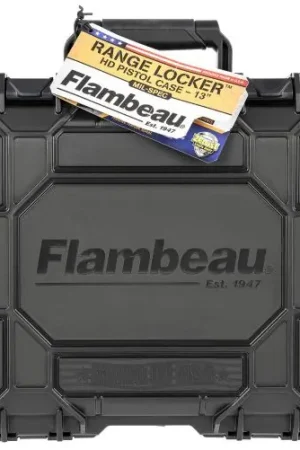 Flambeau Outdoors RangeLocker 1312SN Black - Low Stock