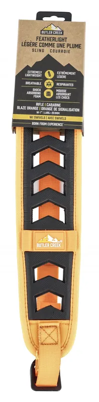 Butler Creek Featherlight Foam Rifle Sling 3in x 22-36in Blaze Orange - Shop Today