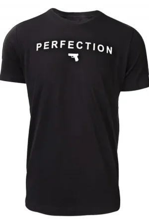 Glock Perfection Pistol Black Small Short Sleeve T-Shirt - Hurry