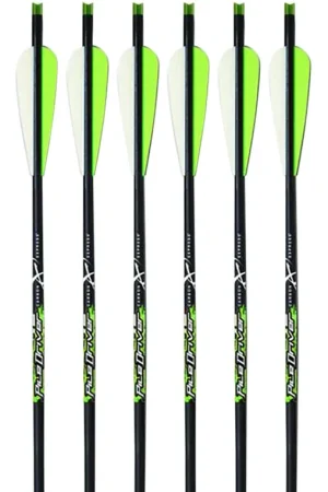Carbon Express PileDriver Crossbolt Black/Green Carbon Fiber Composite 20 in | Professional Grade