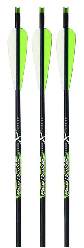 Save Now | Carbon Express PileDriver Crossbolt 20in Black/Green Carbon Fiber Composite 3 Pack
