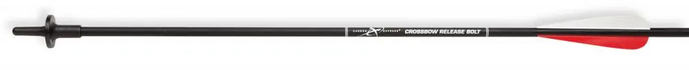 While Supplies Last - Carbon Express Release Bolt Black/Red 22 in