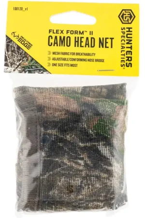 Hunters Specialties Flex Form II Head Net Realtree Edge | Flash Sale
