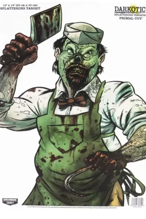 Birchwood Casey Darkotic Primal Cut Zombie Butcher Paper Target - Just Added