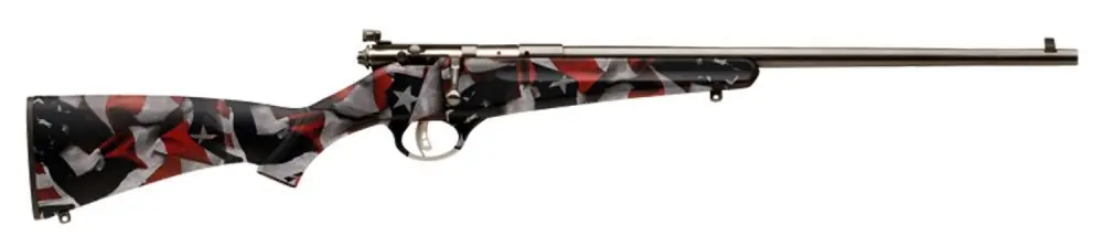 Just Released - Savage Arms Rascal Youth American Flag .22 LR Blue/Black Rifle