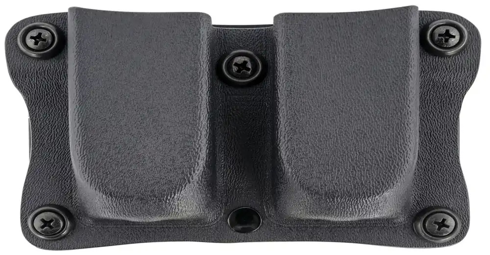 DeSantis Gunhide Quantico Double Mag Pouch OWB Black - Factory Direct