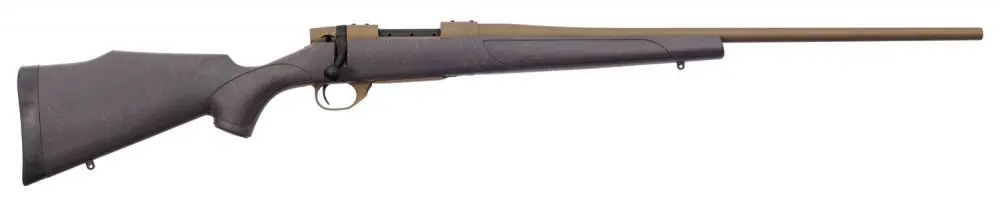 Newly Available | Weatherby Vanguard Weatherguard Bronze Right-Hand 6.5 PRC 5+1 24 Inch FDE/Tan Rifle