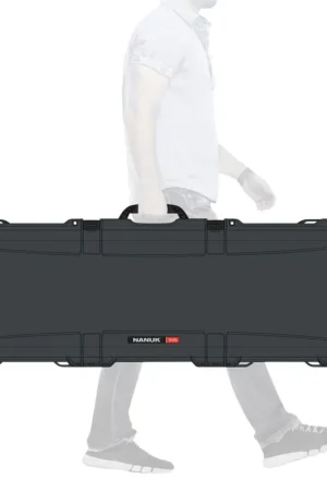 Just In - Nanuk 995 52" Graphite Resin Rifle Case