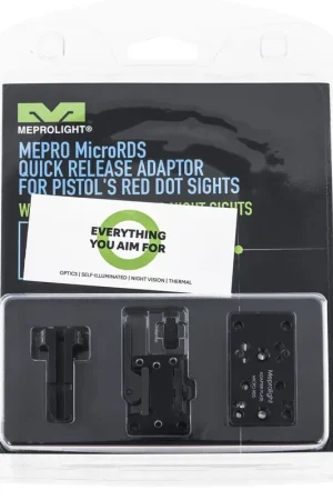 Big Sale - Meprolight MicroRDS Kit for Glock MOS 1x 3 MOA Red Dot Sight