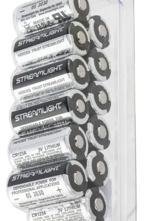 Streamlight CR123A 3V Lithium Batteries - Best-Selling