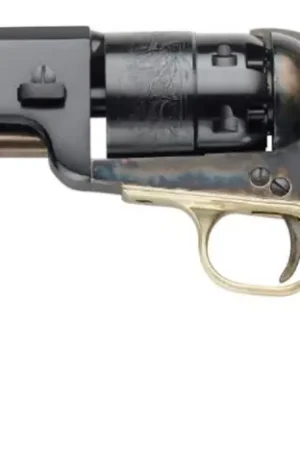 Top Pick | Pietta 1851 Navy Yank Sheriff .44 Blued Barrel Color Case Hardened Steel Frame Black Powder Revolver