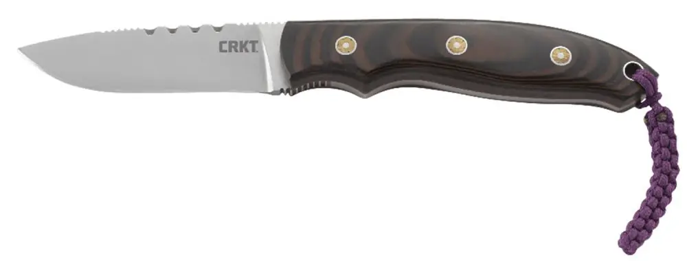 CRKT Columbia River Fisch 2.99in Plain Satin Fixed Blade Knife 8Cr13MoV Multi-Color G10 | Reliable Choice