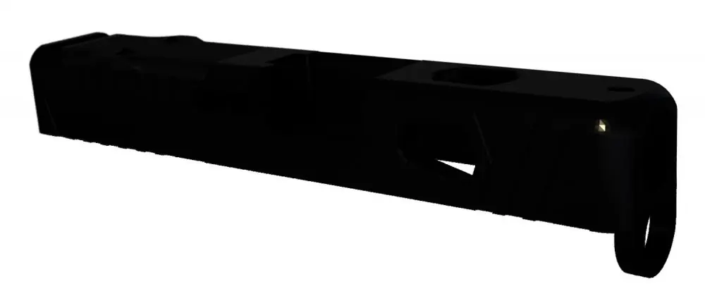 Rival Arms Precision Slide for Glock 26 Gen3-4 Docter Cut QPQ Case Hardened Black - Top Rated