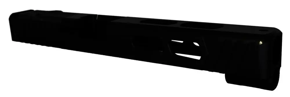 Rival Arms Precision Slide Glock 34 Gen 3 Docter Cut Black QPQ Case Hardened 17-4 Stainless Steel - Customer Favorite