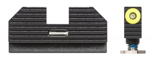 Best-Selling | Night Fision Perfect Dot Costa Ludus Glock MOS Square Green/Yellow Tritium Handgun Sights