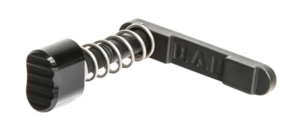 Battle Arms Development Enhanced Magazine Release Kit AR-15 and AR-10 Black Phosphate | Quick Shipping