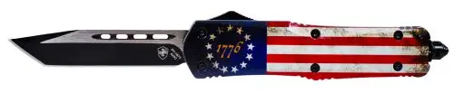 Add to Cart - Templar Knife Betsy Ross Flag Tanto Black
