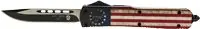 Great Value | Templar Knife Betsy Ross Flag Slim 3.50 in Drop Point Plain Black