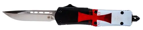 Templar Knife STK332 US Flag Small 2.25 in Plain 440C OTF - Ready to Ship