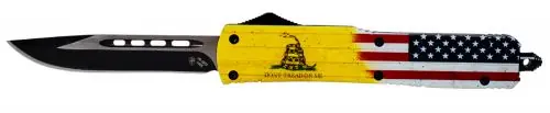 Buy Today - Templar Knife Don't Tread on Me Slim Black