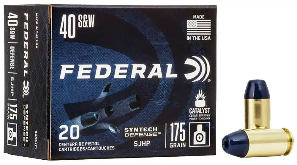 Federal Premium Syntech Defense .40 S&W - Popular