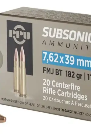 Extra Savings - PPU Subsonic 7.62x39mm