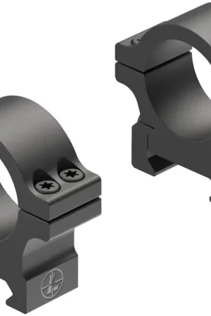 Fast Shipping - Leupold Open Range Cross-Slot Picatinny Rail 1in Low Matte Black