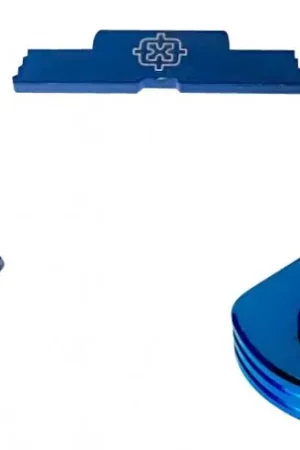 Order Now - Cross Armory 3 Piece Kit Extended for Glock 17,19,26,34 Gen5 Blue Anodized