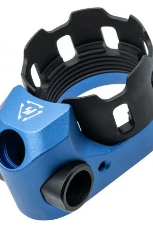 Best Seller - Strike Industries TRIBUS Enhanced Castle Nut & End Plate Blue