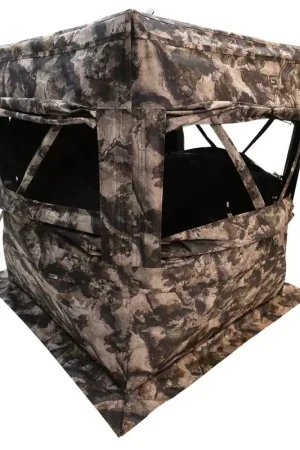 BOG Grave Digger Sitting Height Ground Blind Mossy Oak Camo | Deal of the Day