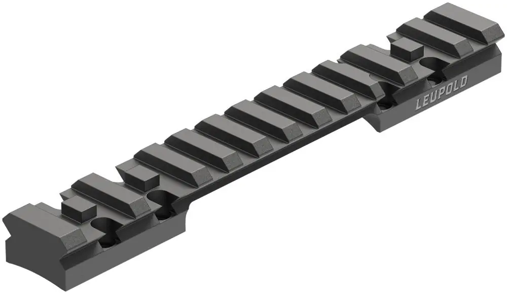 Limited Quantity - Leupold BackCountry Cross-Slot Browning X-Bolt Short Action 1-Piece .22 Black Matte Scope Base